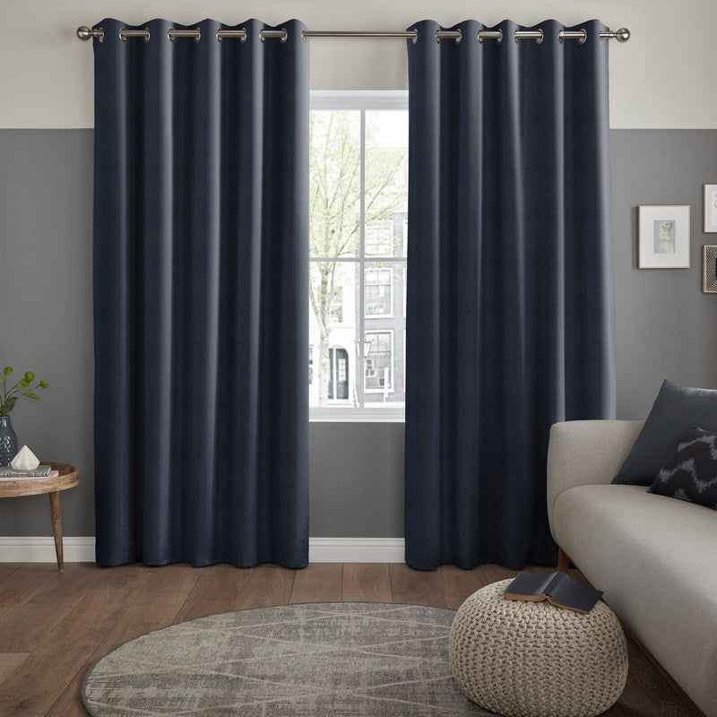 Mika Made to Measure Curtain Ink