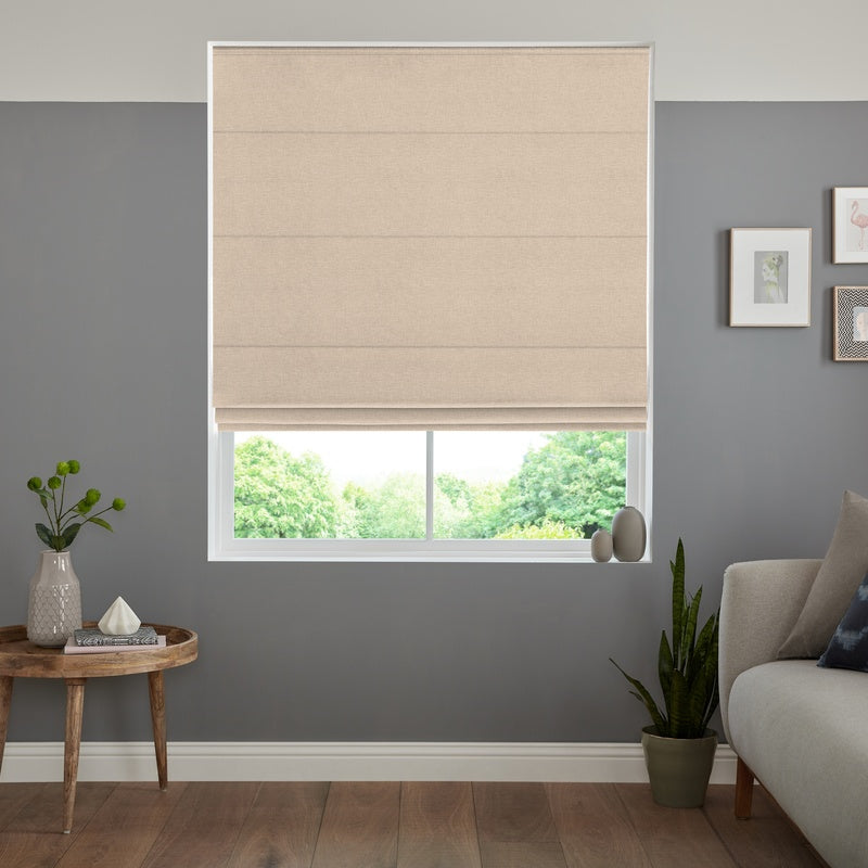 Mika Made to Measure Roman Blind Champagne