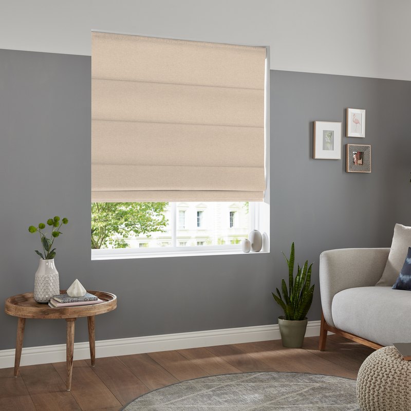 Mika Made to Measure Roman Blind Champagne