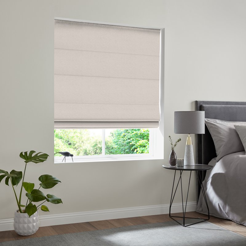 Mika Made to Measure Roman Blind Platinum