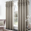 Catherine Lansfield Flamenco Ready Made Eyelet Curtains Champagne