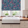 Flora Made to Measure Roman Blind Berry