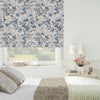 Flora Made to Measure Roman Blind Grey Skies