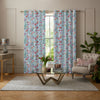 Voyage Florabunda Made to Measure Curtain Cornflower