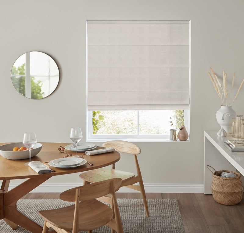 Florence Velvet Made to Measure Roman Blind Sesame