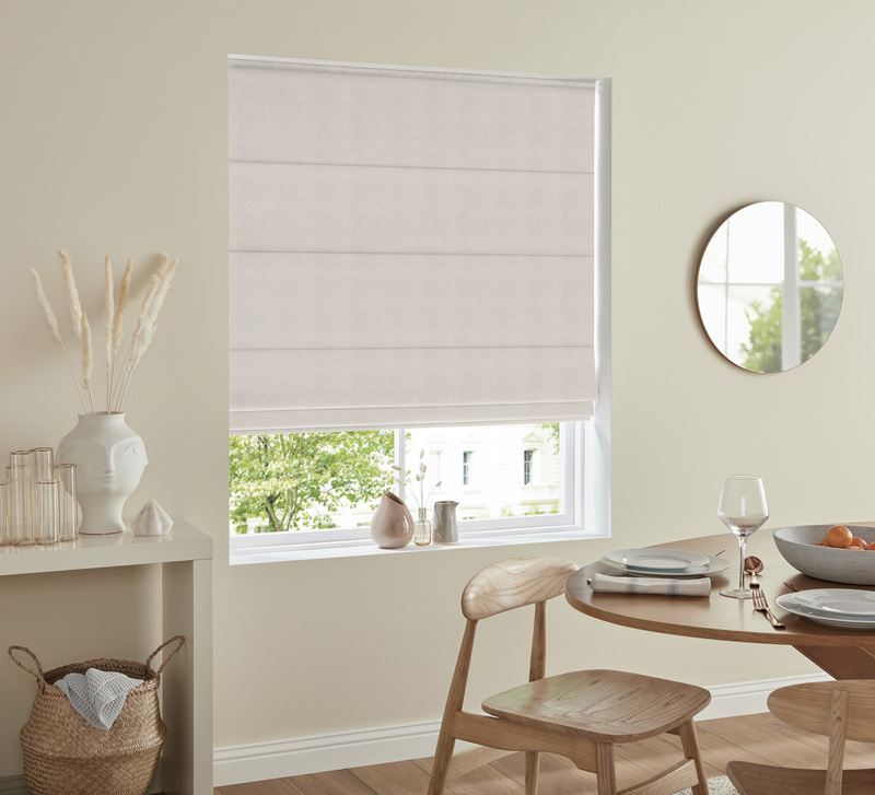 Florence Velvet Made to Measure Roman Blind Sesame