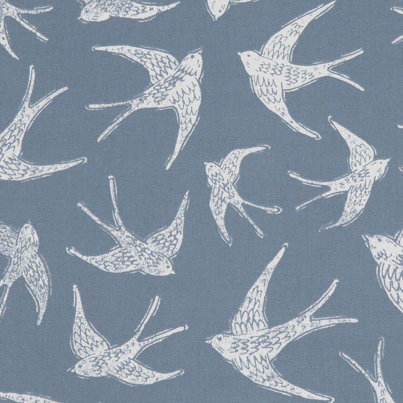 Clarke & Clarke Fly Away Fabric Navy