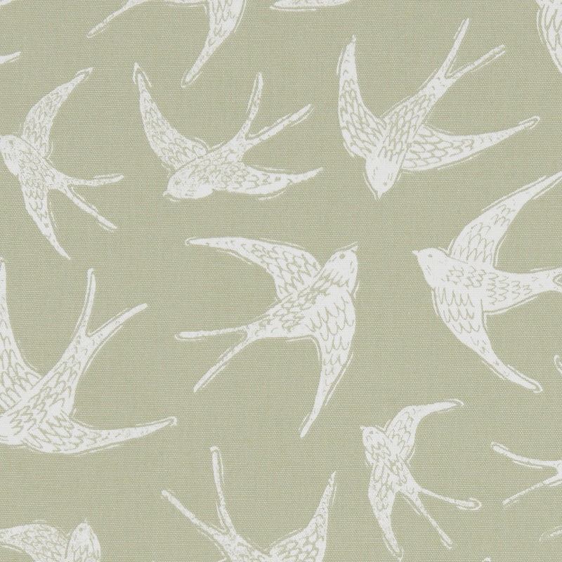 Clarke & Clarke Fly Away Fabric Sage