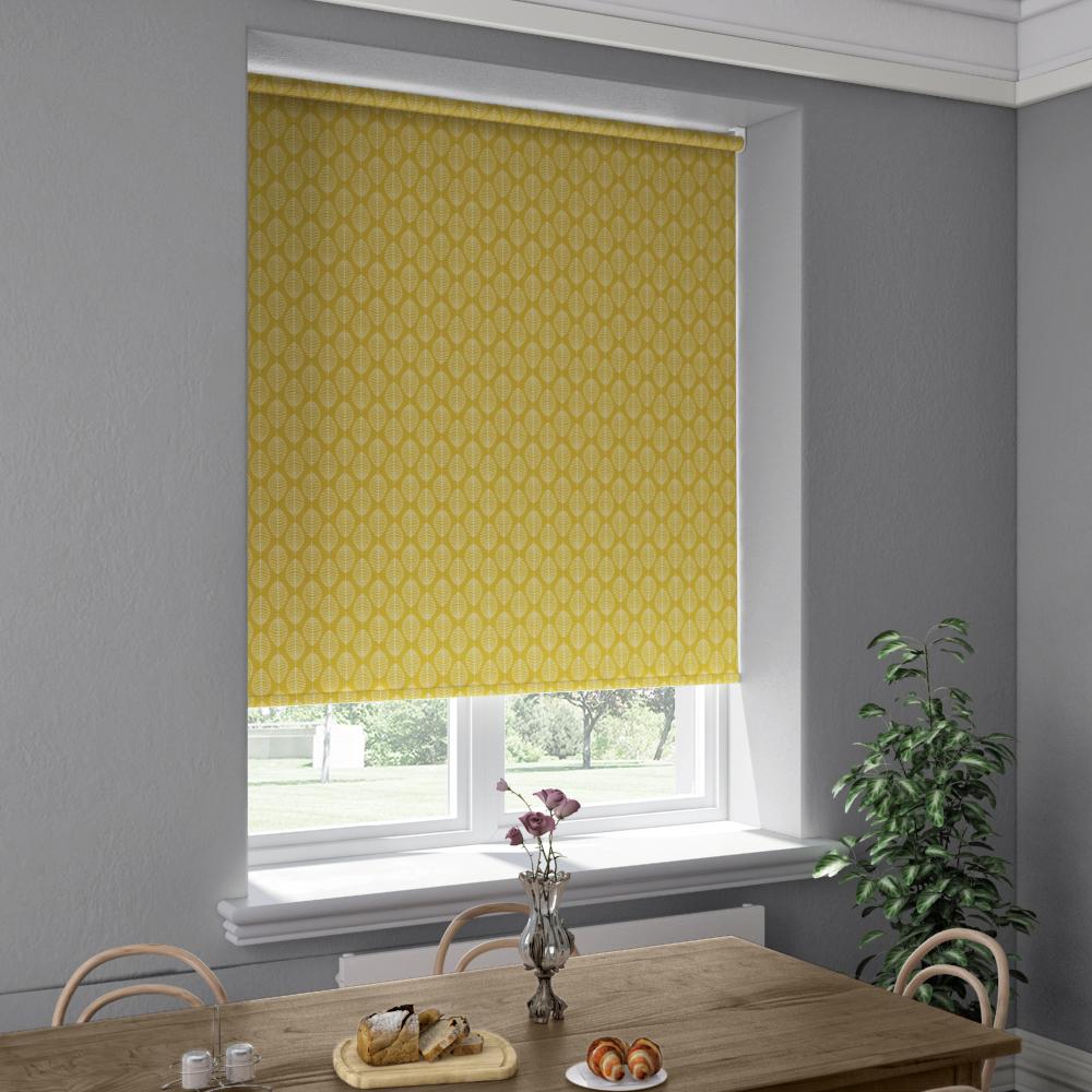 Folium PVC Made to Measure Blackout Roller Blind Summer