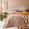 Furn Folk Flora Duvet Cover Bedding Set Orange