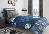 Football Bedding Set Blue