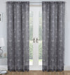 Freya Ready Made Single Voile Curtain Grey