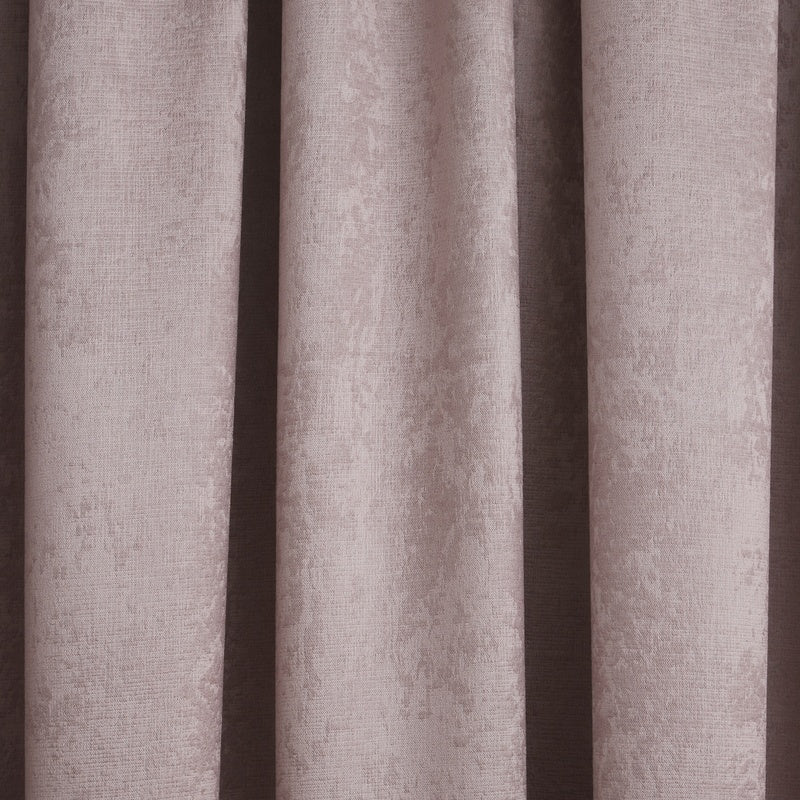 Fusion Galaxy Dimout Ready Made Pencil Pleat Curtains Blush