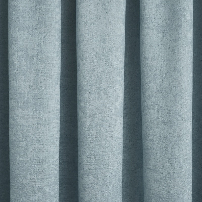 Fusion Galaxy Dimout Ready Made Pencil Pleat Curtains Duck Egg