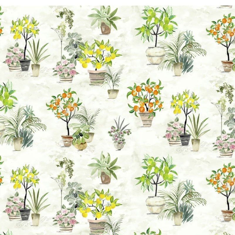 Gardenia Fabric Citrus