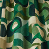iLiv Geometrica Digitally Printed Velvet Fabric Jadeite