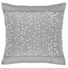 Catherine Lansfield Glitzy Filled Cushion 43cm x 43cm Grey