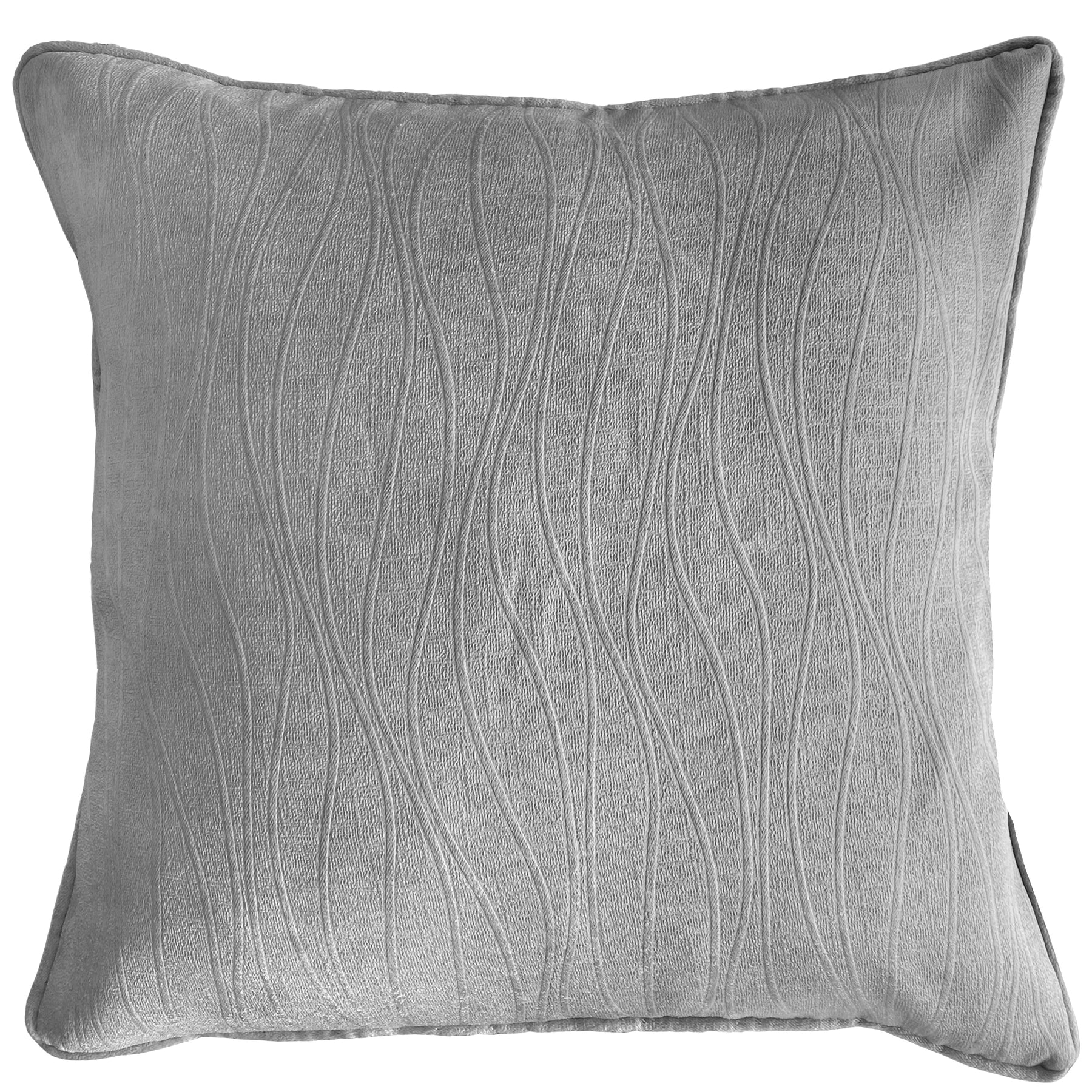 Goodwood Filled Cushion 43cm x 43cm Silver