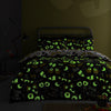 Halloween Trick Or Treat Bedding Set Black