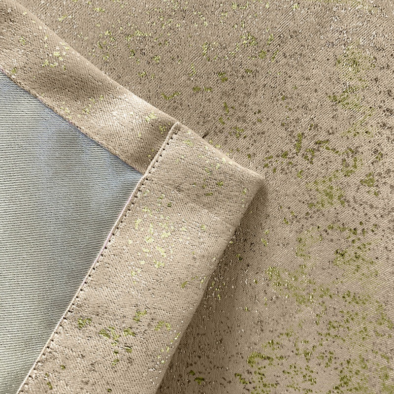 Halo Blockout Ready Made Eyelet Curtains Natural
