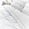 Content By Terence Conran Halstead Pleat Bedding Set White Grey
