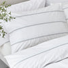Content By Terence Conran Halstead Pleat Bedding Set White Grey