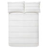 Content By Terence Conran Halstead Pleat Bedding Set White Grey