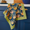 Ulster Weavers Hanging Around Tea Towel Blue