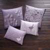 Dreams & Drapes Hanworth Ready Made Eyelet Curtains Heather 66 x 72