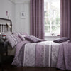 Dreams & Drapes Hanworth Ready Made Eyelet Curtains Heather 66 x 72