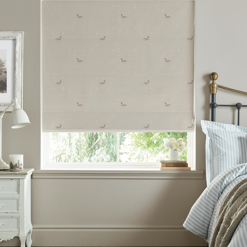 Sophie Allport Hare Made to Measure Roman Blind Linen