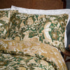 Paoletti Harewood Duvet Cover Bedding Set Emerald