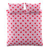 Skinnydip Hearts Bedding Set Pink
