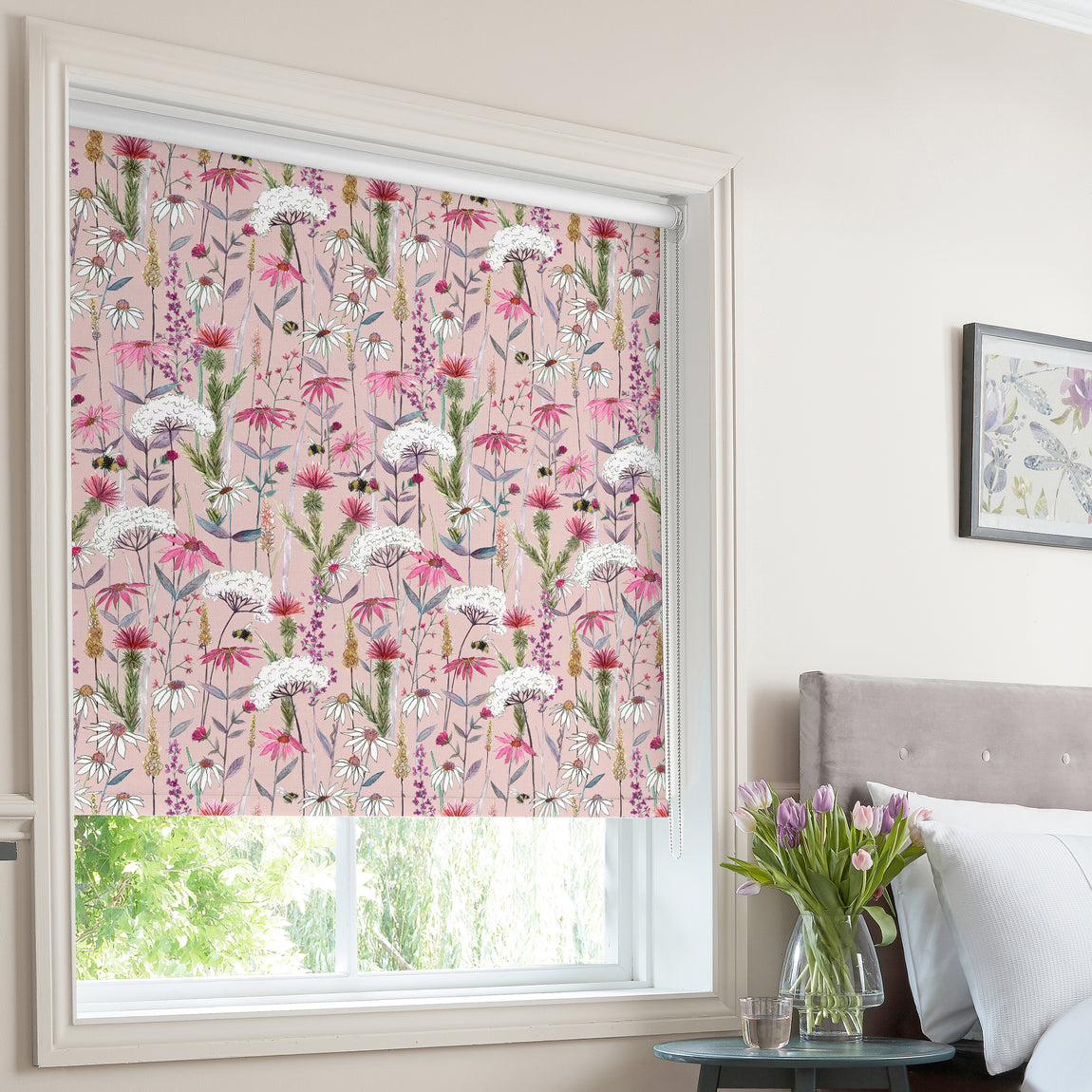 Voyage Hermione Made to Measure Blackout Roller Blind Blush