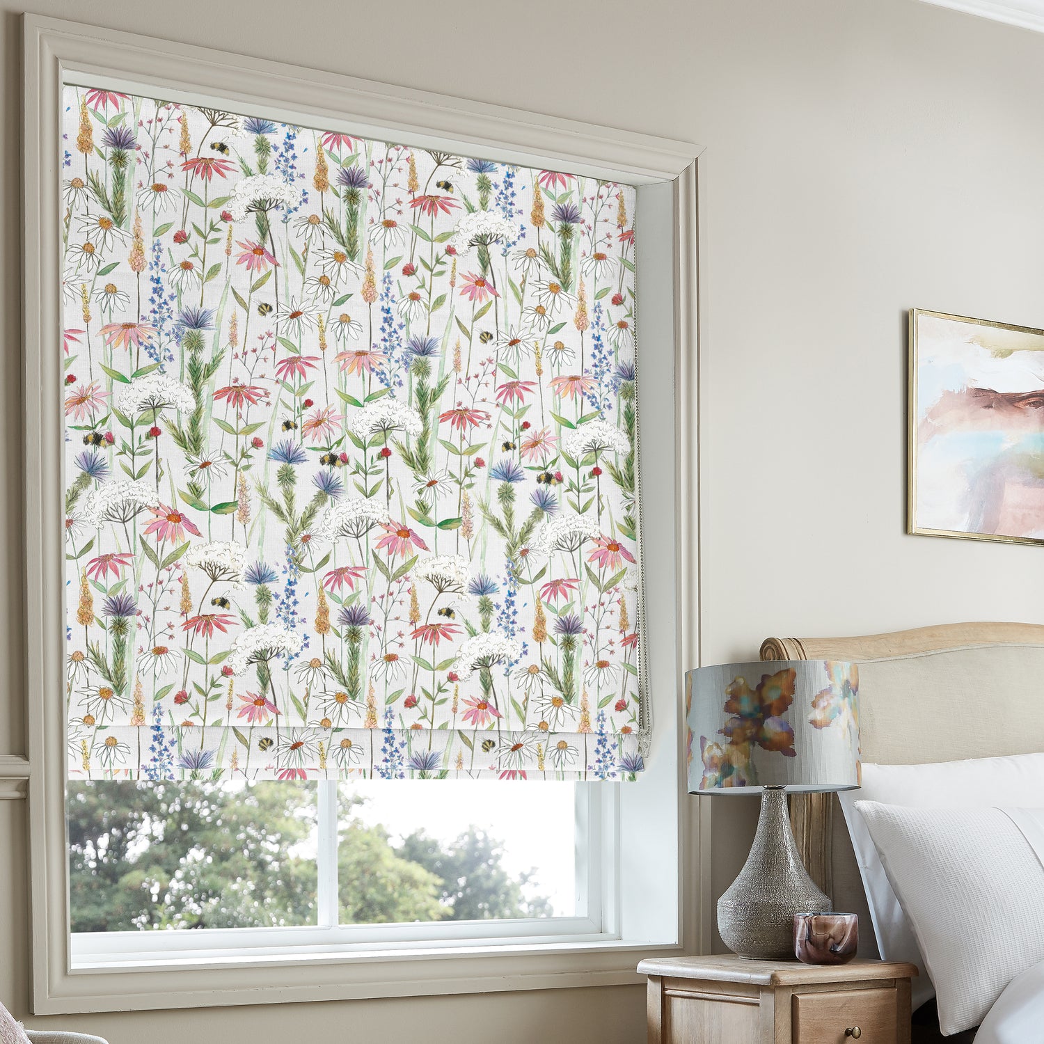 Voyage Hermione Made to Measure Roman Blind Linen