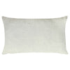 Evans Lichfield Hessian Cow Boudoir Filled Cushion 30cm x 50cm White