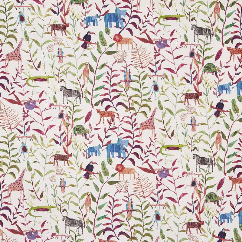 Prestigious Textiles Hide and Seek Fabric Rainbow