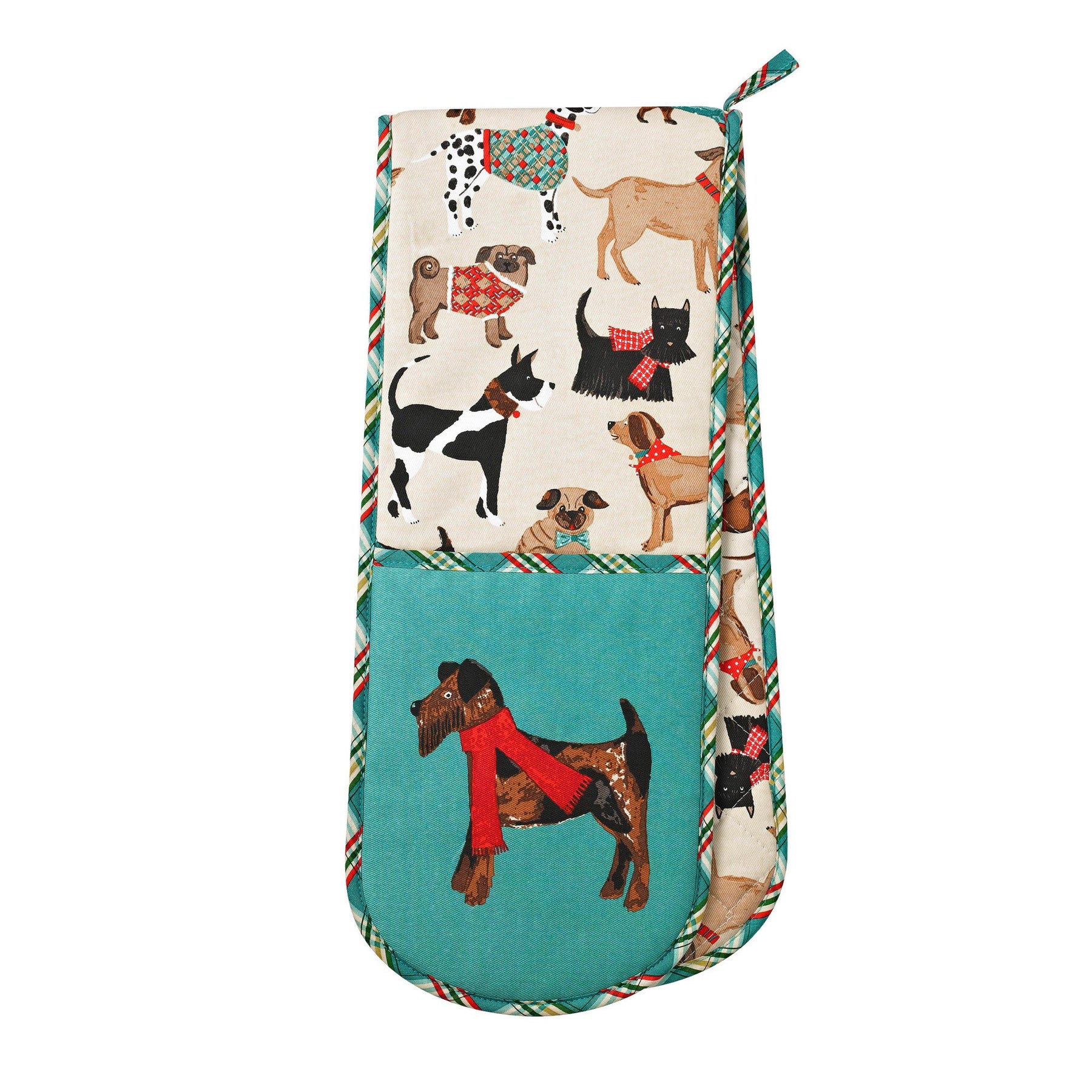 Ulster Weavers Hound Dog Double Oven Glove Natural