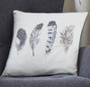 Idaho Charcoal Filled Cushion 43cm x 43cm
