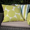 Fusion Ingo Outdoor Filled Cushion 43cm x 43cm Pink Green