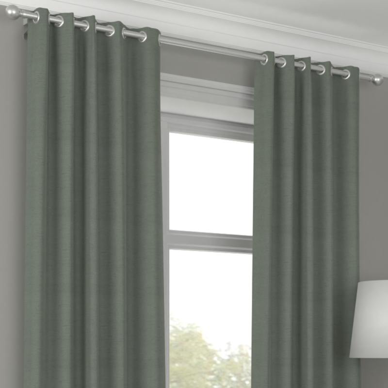 Iowa Silk Essence Made to Measure Curtain Azure