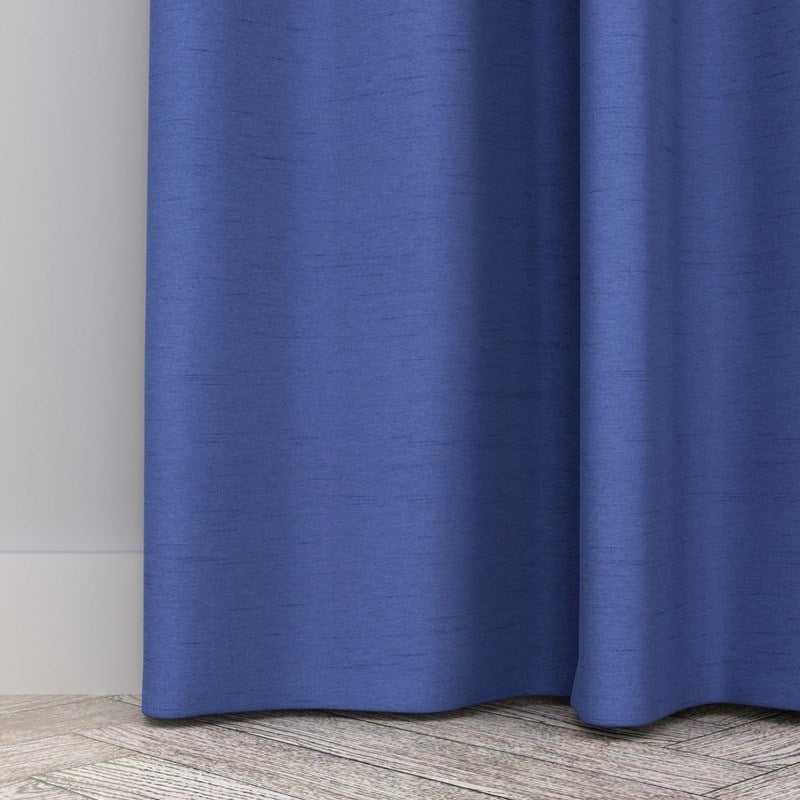 Iowa Silk Essence Made to Measure Curtain Indigo