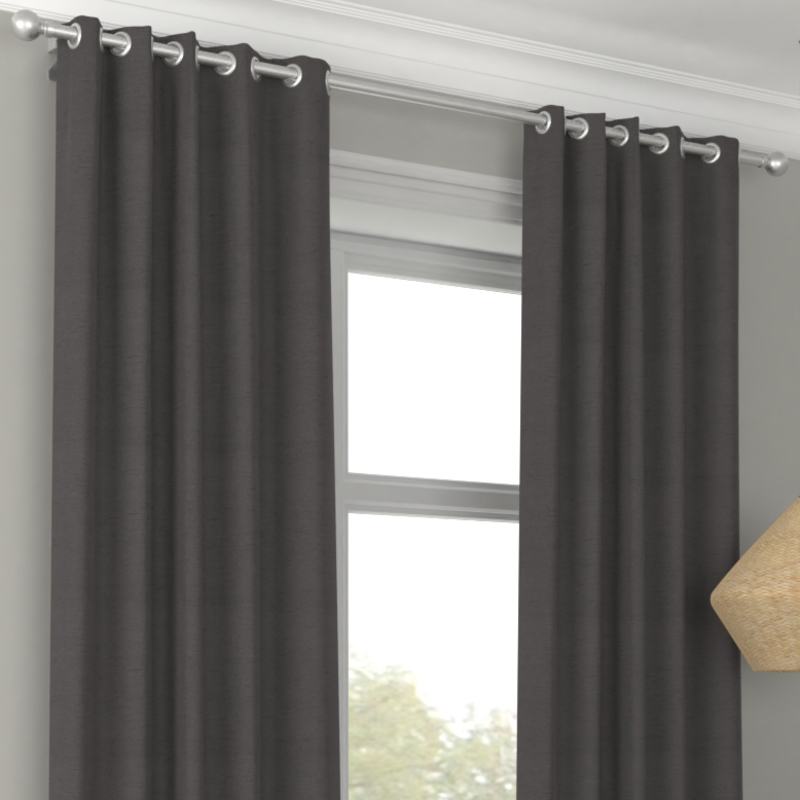 Iowa Silk Essence Made to Measure Curtain Slate
