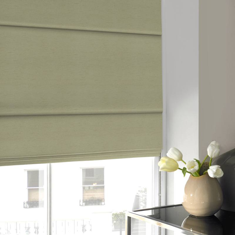 Iowa Silk Essence Made to Measure Roman Blind Apple