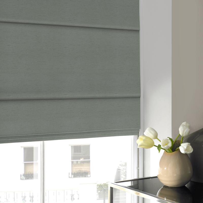 Iowa Silk Essence Made to Measure Roman Blind Fern