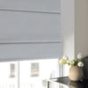 Iowa Silk Essence Made to Measure Roman Blind Silver