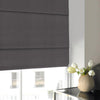 Iowa Silk Essence Made to Measure Roman Blind Slate
