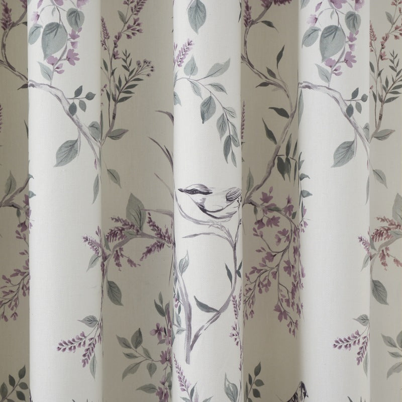 Dreams & Drapes Jazmine Ready Made Pencil Pleat Curtains Heather