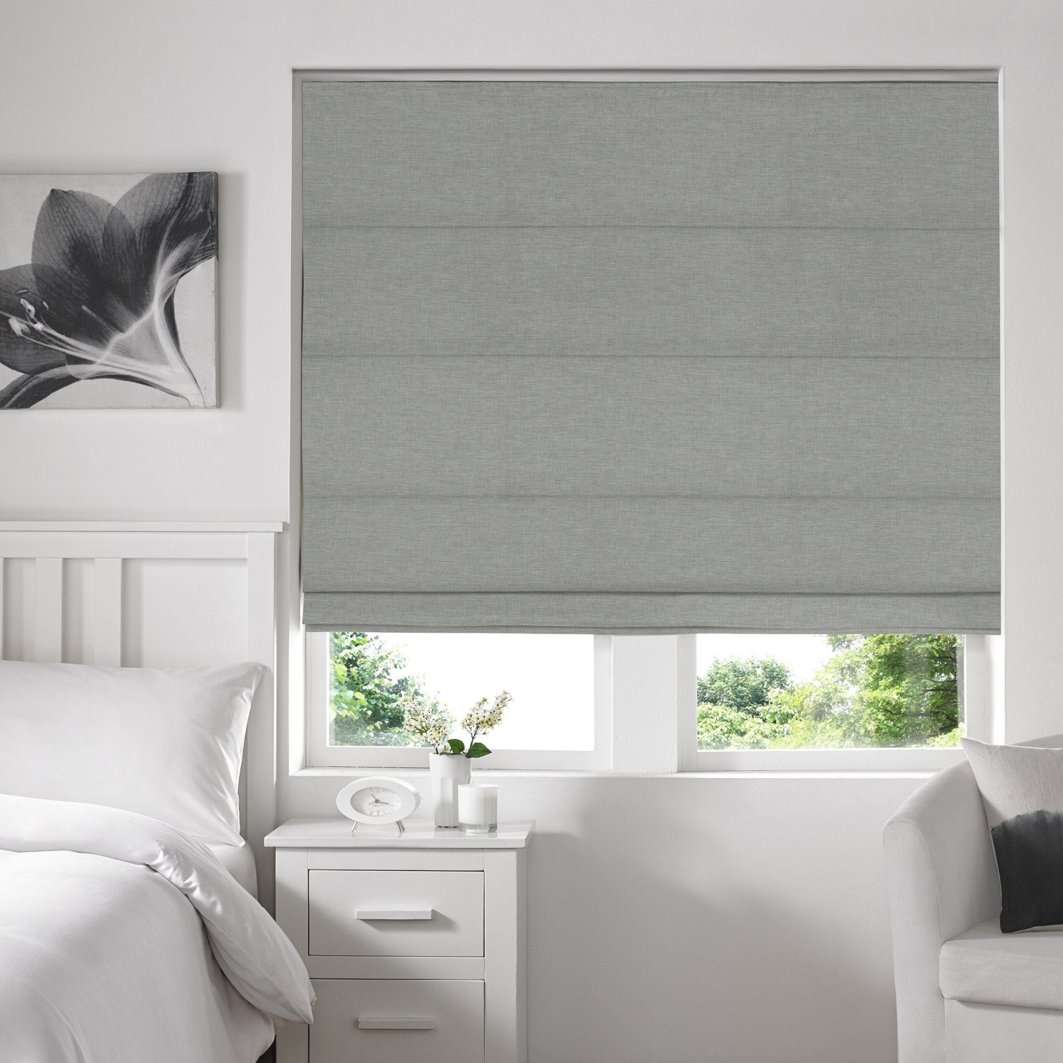 Willow Made to Measure Roman Blind Alpine