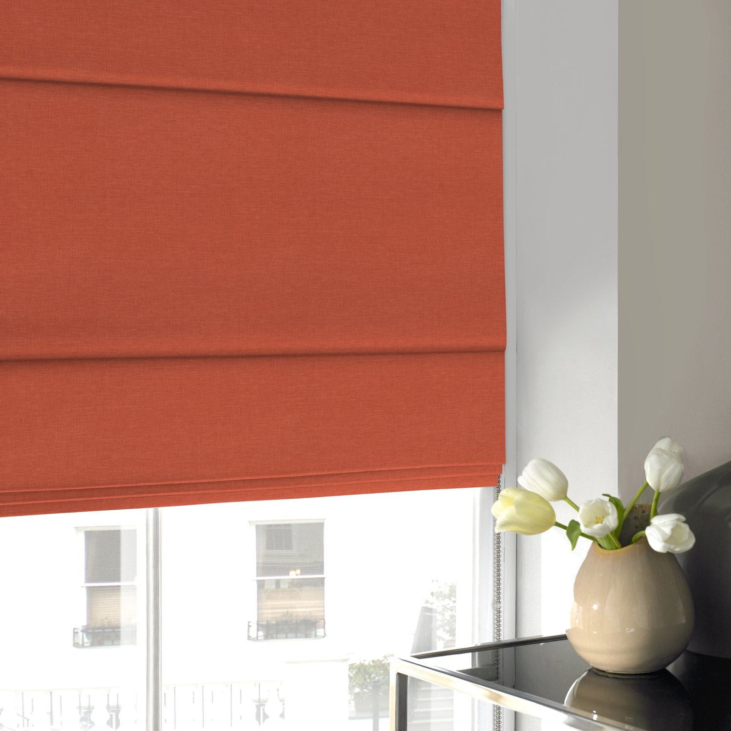Willow Made to Measure Roman Blind Paprika